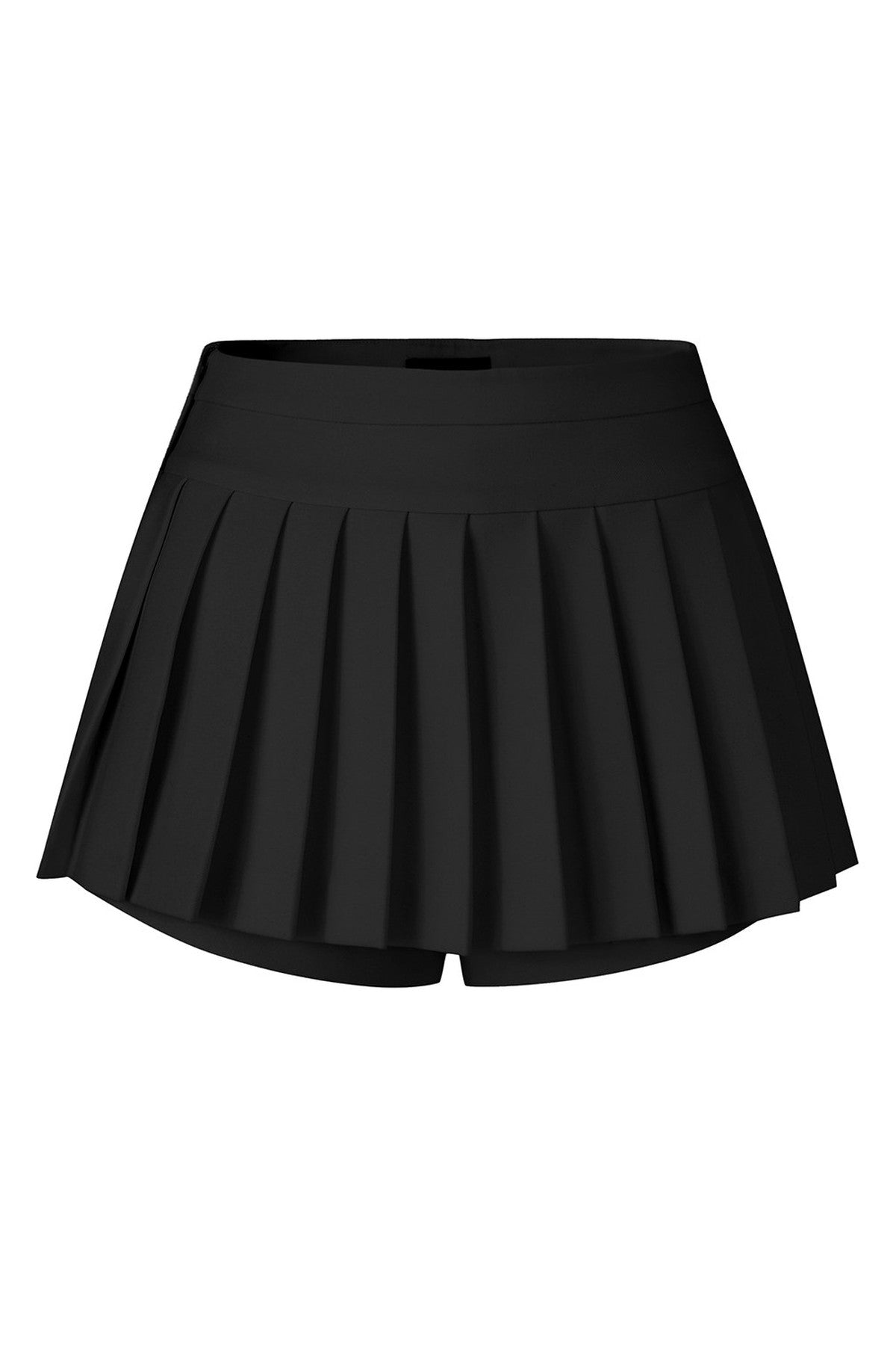 Short Pleated Skirt