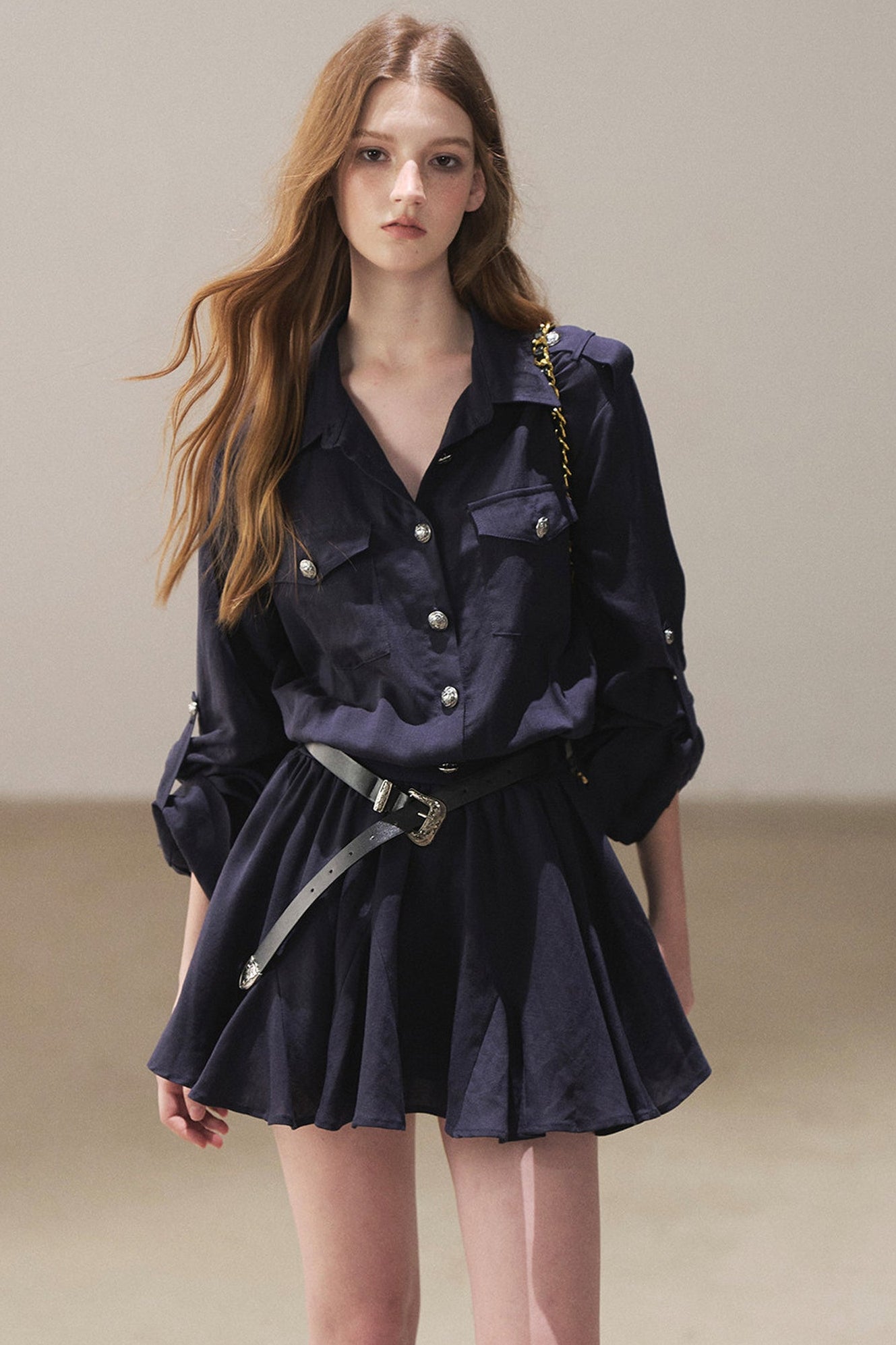 Exklusives Hemdblusenkleid-Set