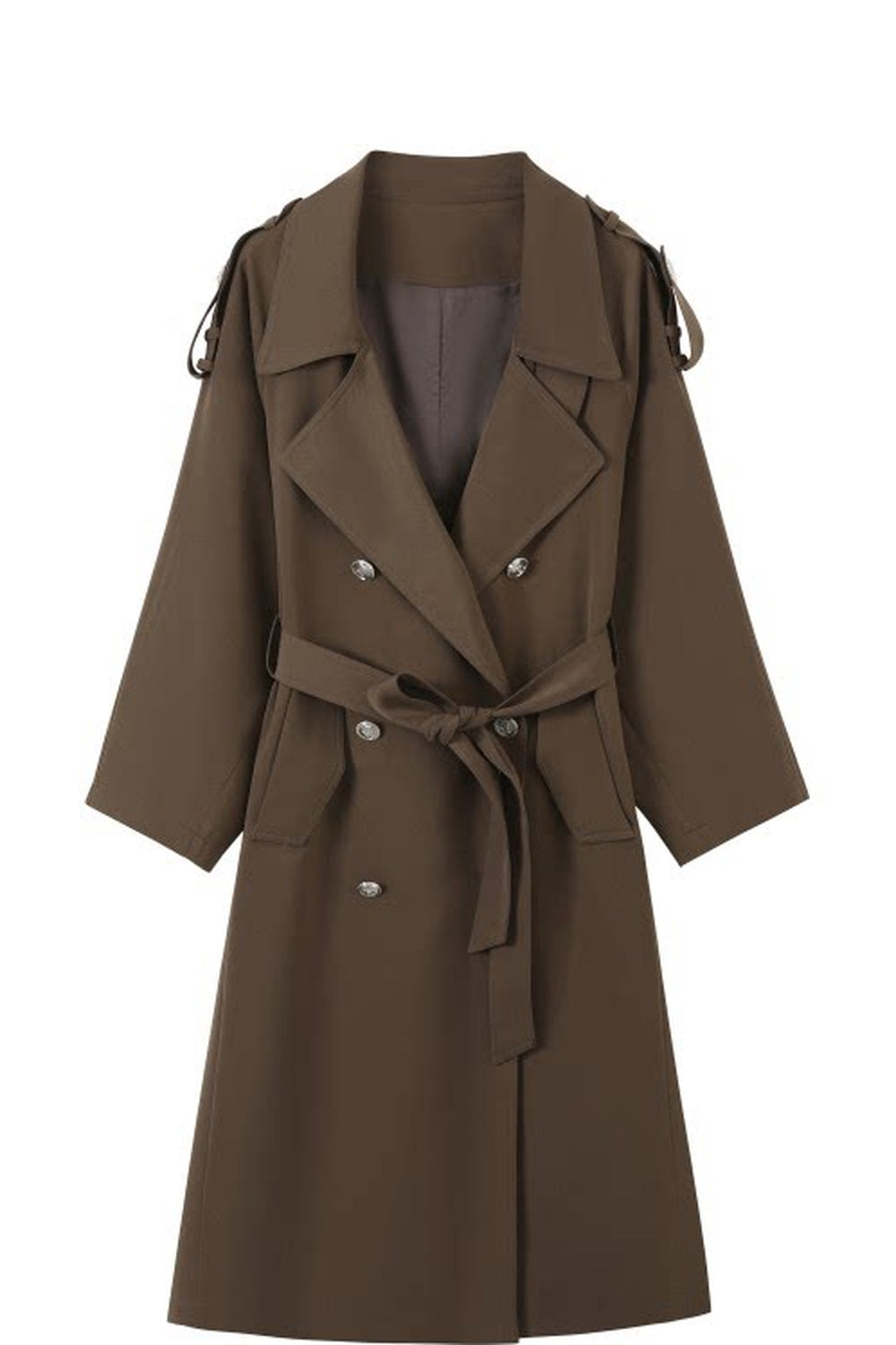 Women's Mid-Length Windbreaker and Camisole Dress Set-Up