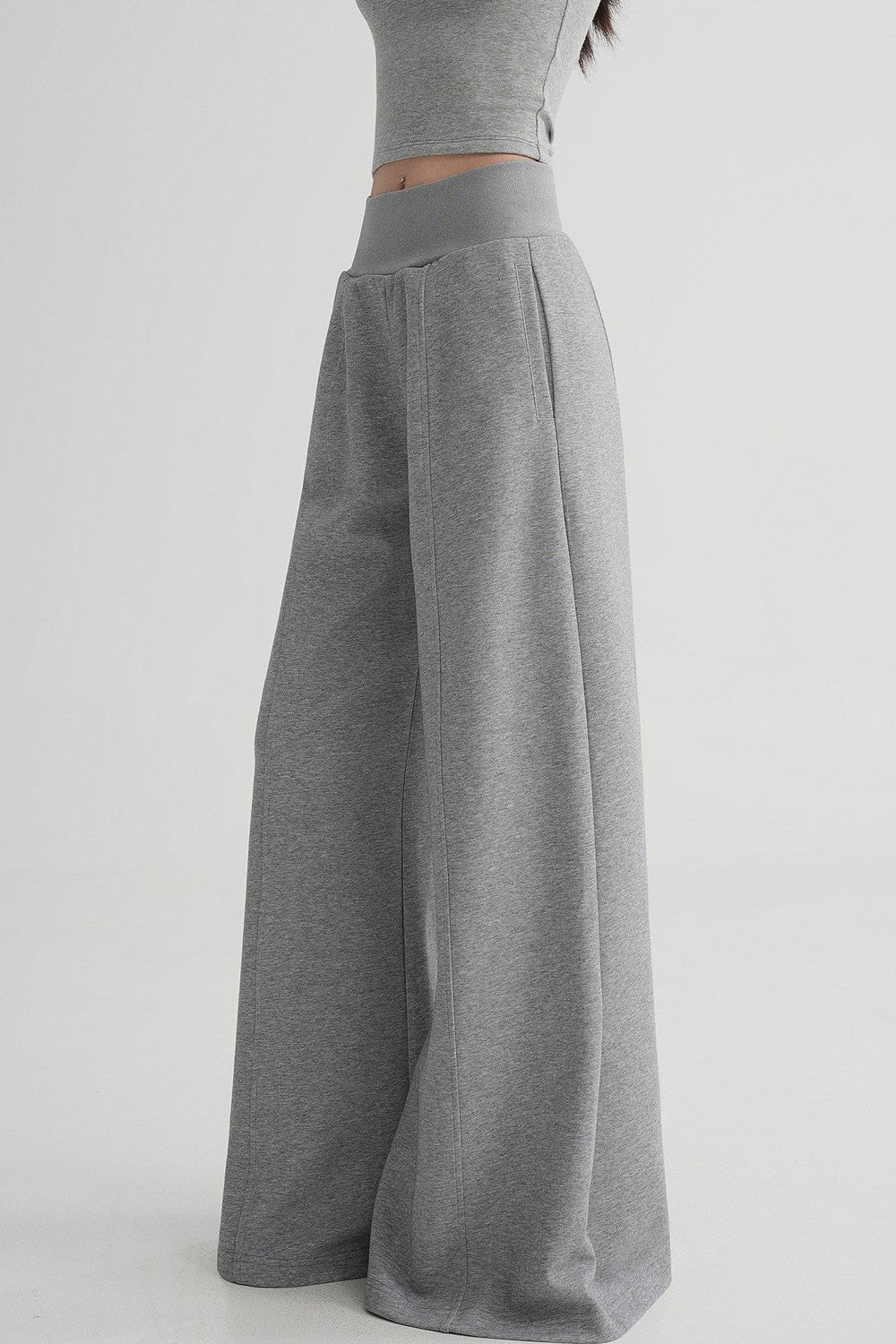 High-Waisted Flared Versatile Pants