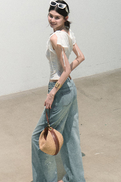 Breath of Spring Jacquard Top