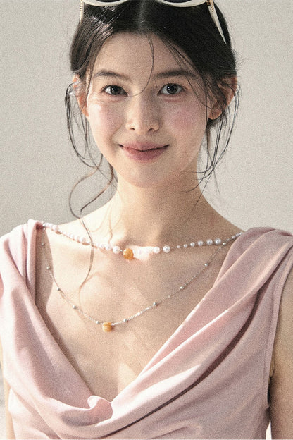 Draped Cherry Blossom Top