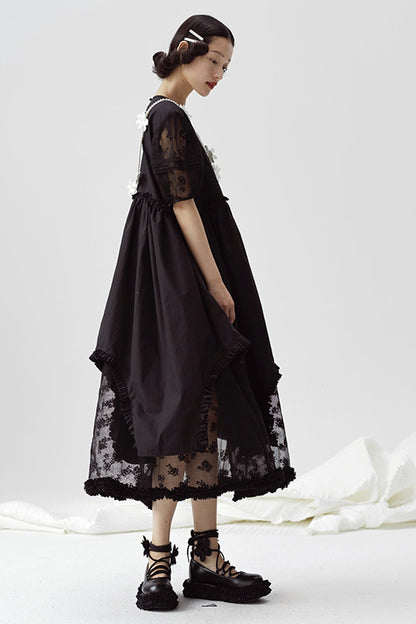 First Love Irregular Hem Dress