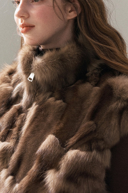 Real Fox Fur Vest