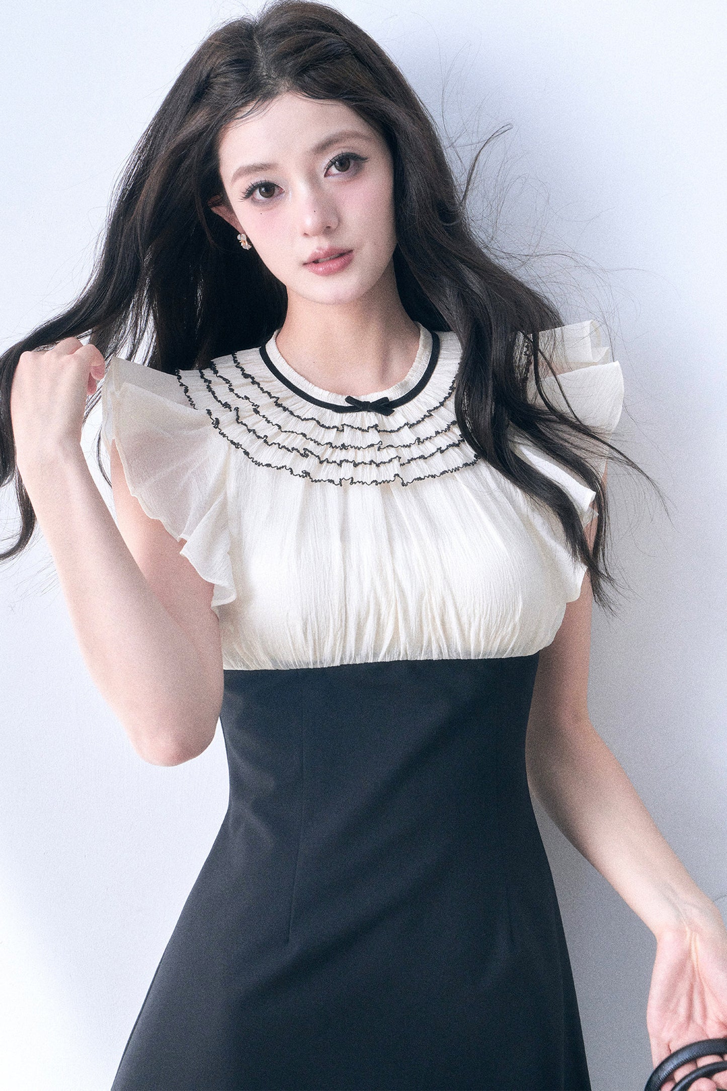 Daylight Flutter Sleeve Dress