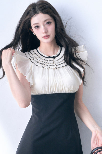 Daylight Flutter Sleeve Dress