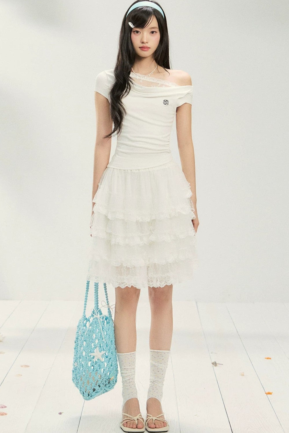 Layered Lace Cake Skirt