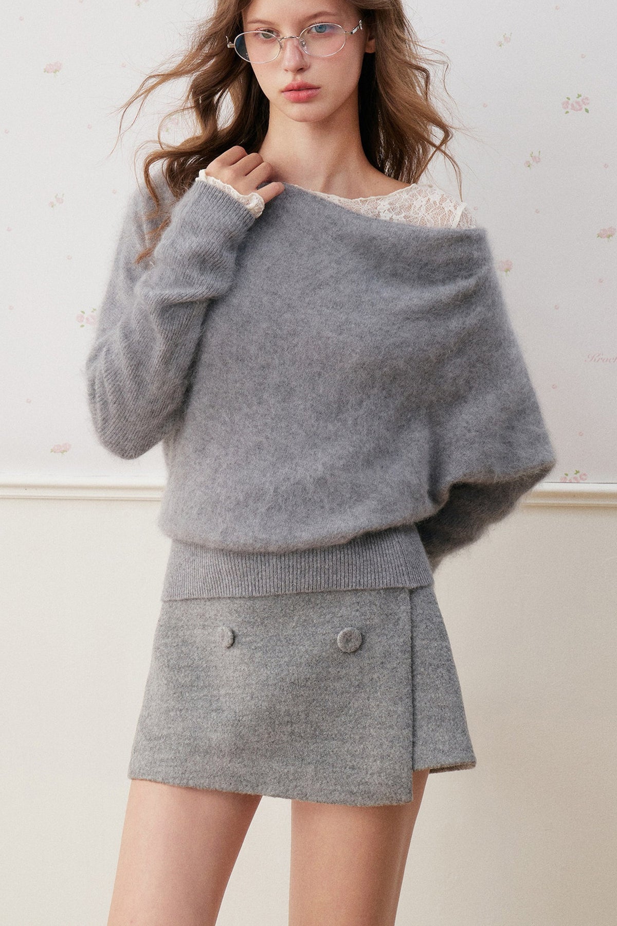 Milk Velvet Sweater and Base Top Set-Up