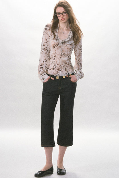 Ceinture minimaliste à boucle carrée