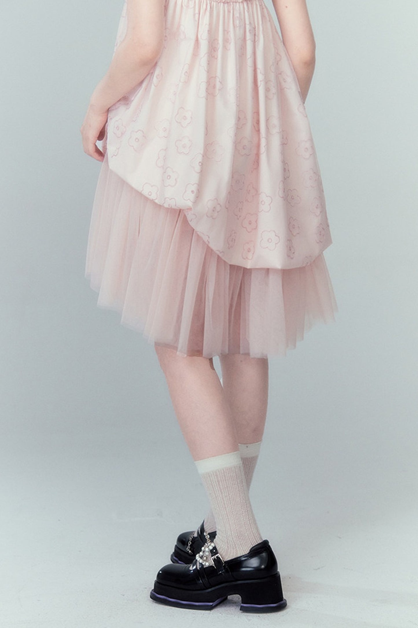 Dynamic Flower Bud Dress