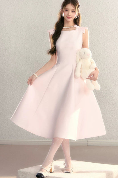Vestido francés efecto adelgazante