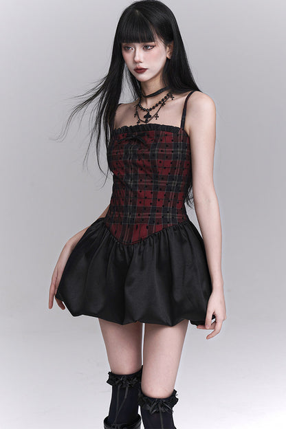 Red and Black Ballet Dress