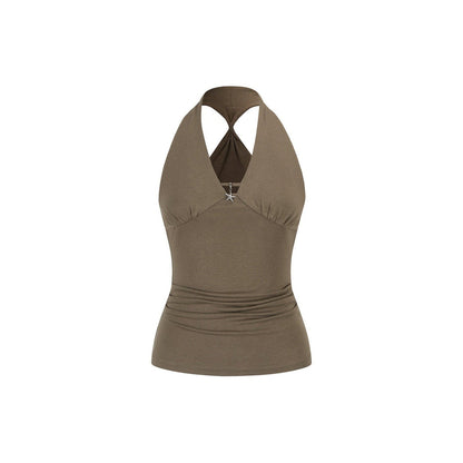 Starfish Pendant Halter Top
