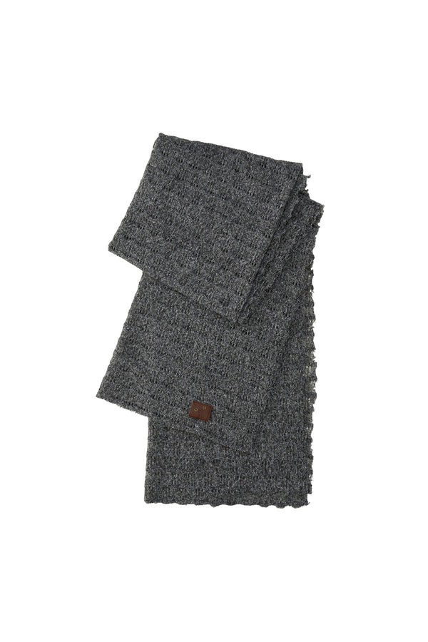 Textured Wave Shawl Knit