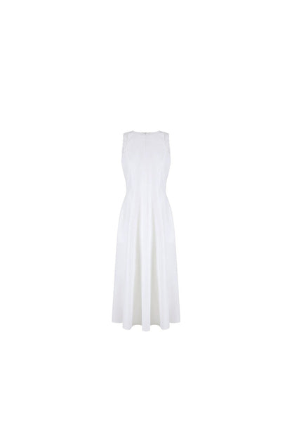 Lace Splicing A-Line Dress