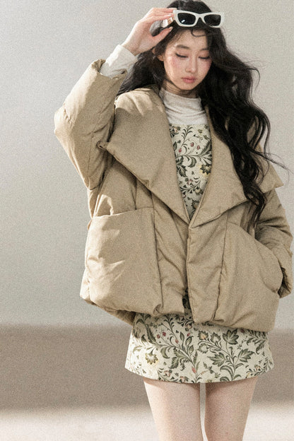 Lightweight White Duck Down Jacket