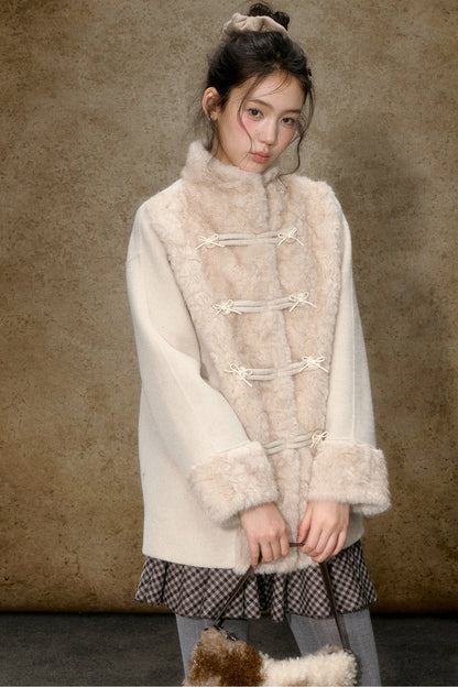 Mid-Length Double-Sided Woolen Jacket