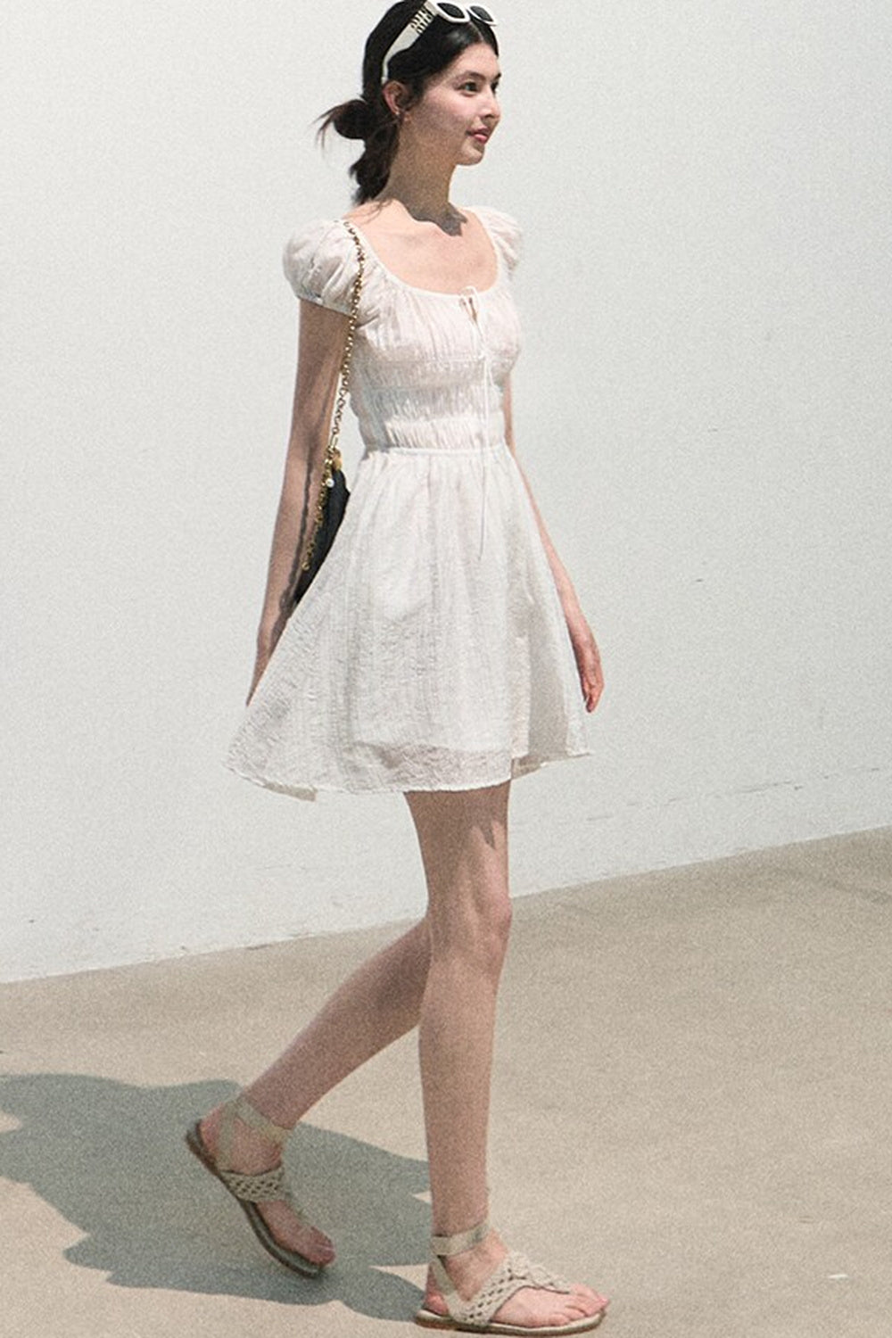 Lush Floral Cotton Dress