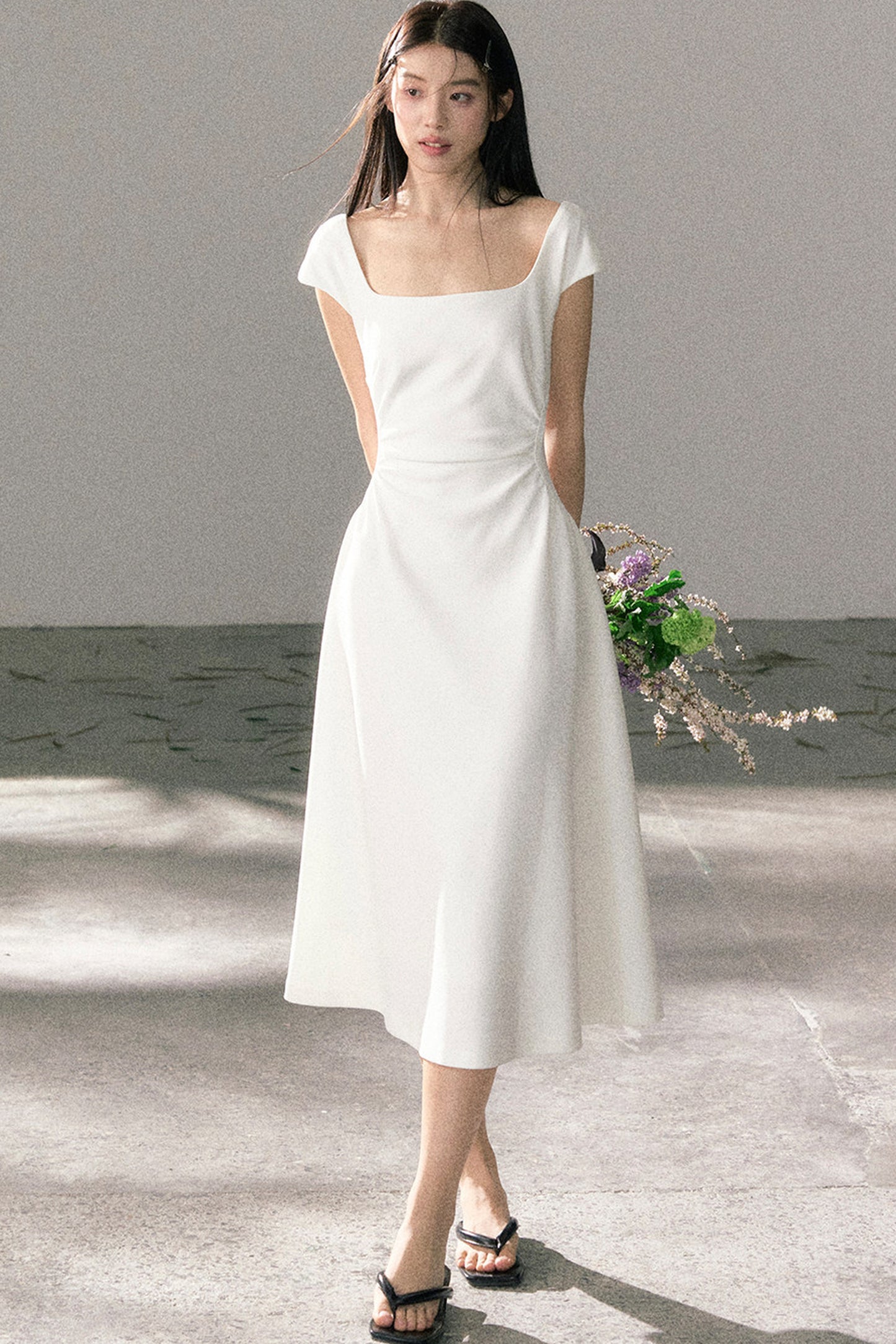 Summer Elegant Slim-Fit Versatile A-Line Dress