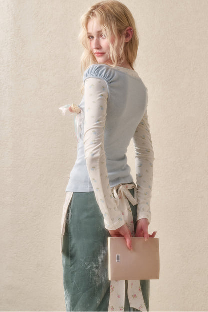Two-Piece Knit Cardigan Set