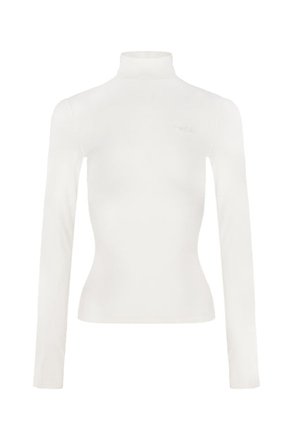 Slim Fit Half-Turtleneck Base Layer Top