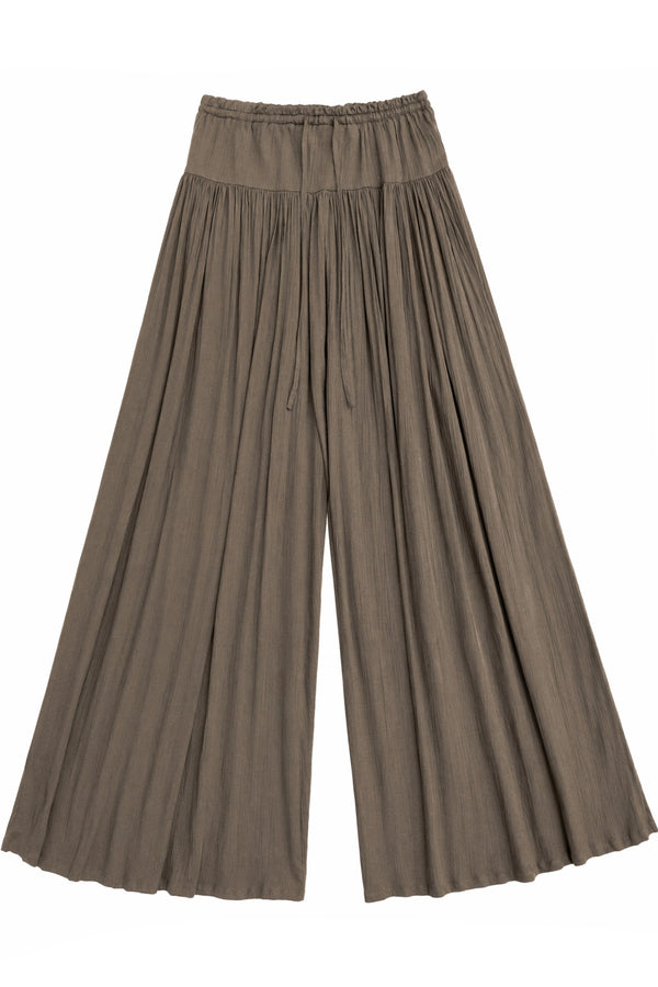 Long-Sleeve Hollow-Out Knit Cardigan and Camisole Set with Skirt Pants Set-Up