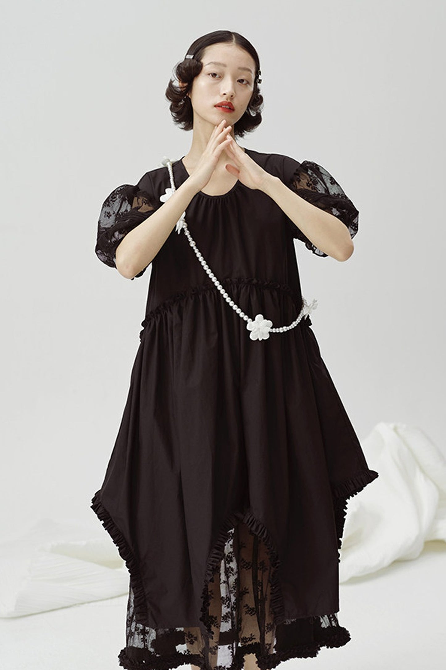 First Love Irregular Hem Dress