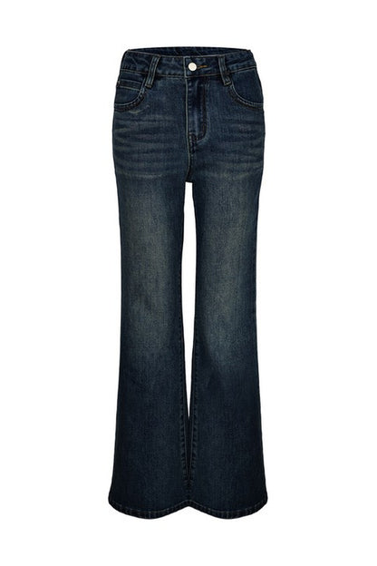 Winter Fleece-Lined Straight-Leg Pants
