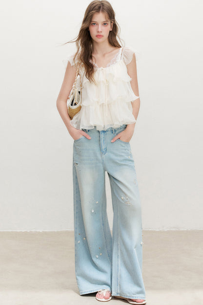 Ruffle Off-Shoulder Top