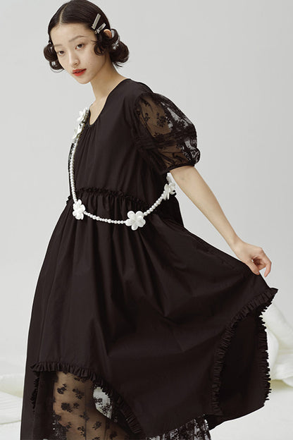 First Love Irregular Hem Dress