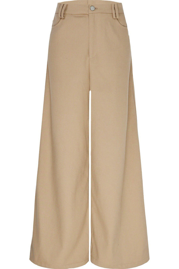 Warm Fur Collar Cardigan and Pants Set-Up