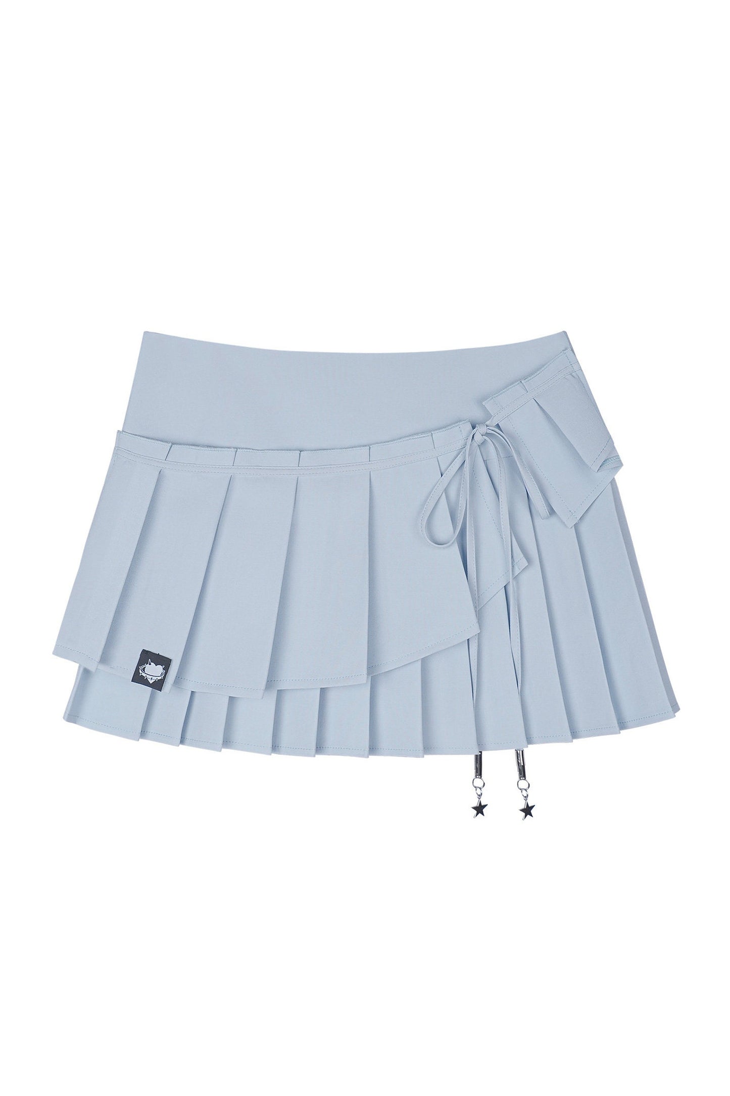 Two-Tone Pleated Skirt set-Up