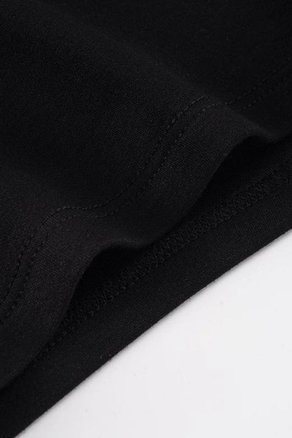 Metal Rivet Cross Strap Low-Waist Shorts