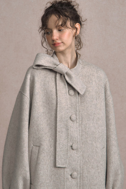 Long Double-Sided Wool Coat