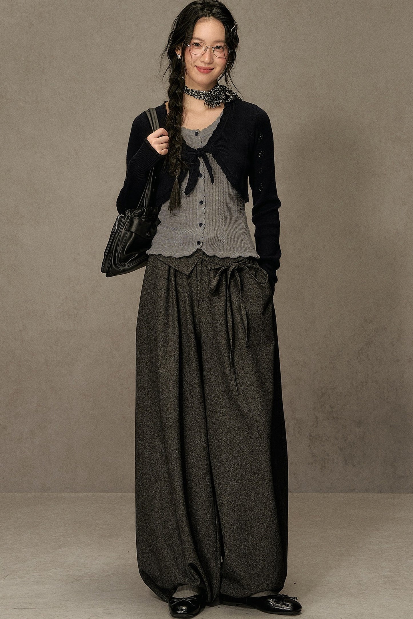 Vintage Lantern Loose Pants
