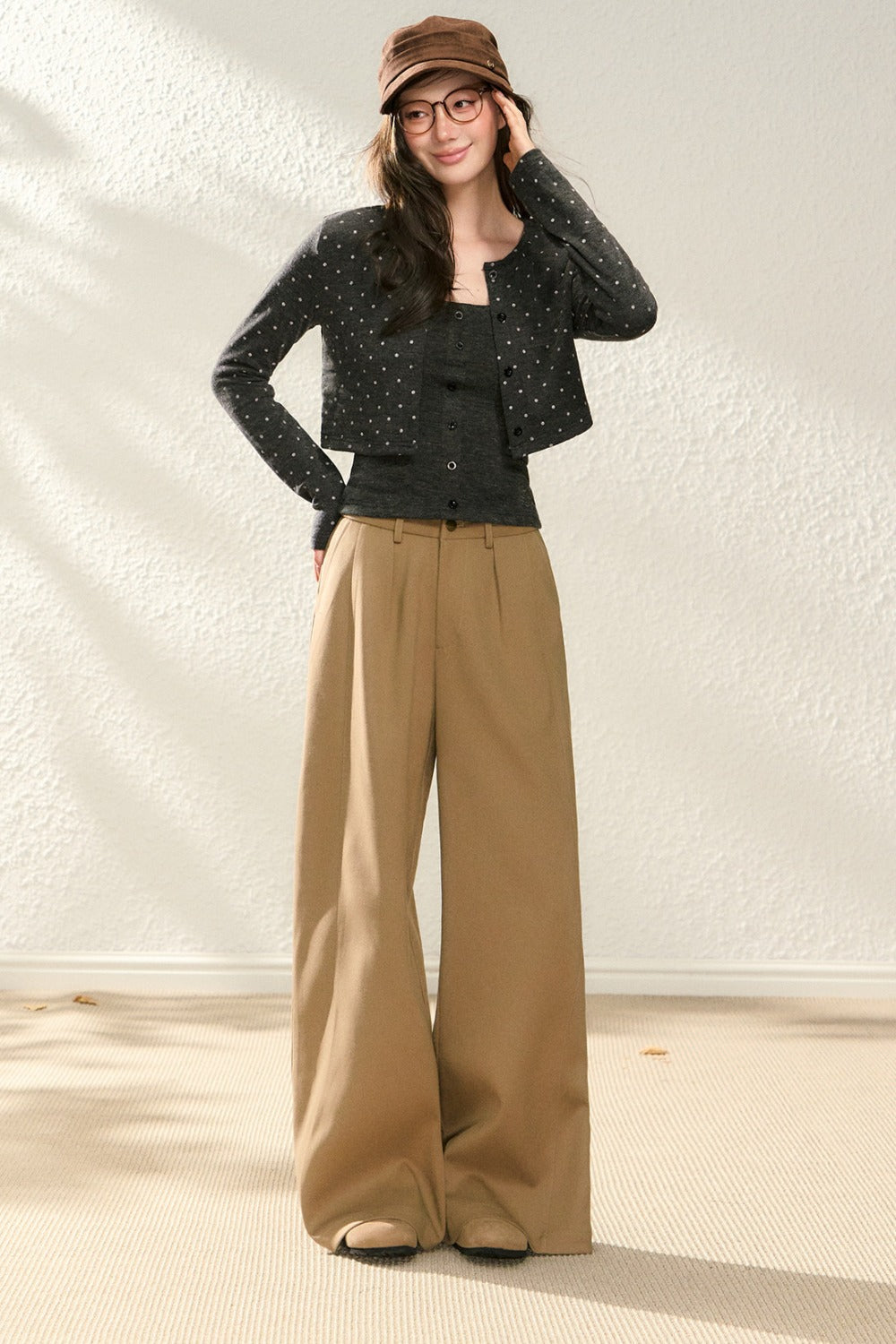Original Drape Wide-Leg Pants