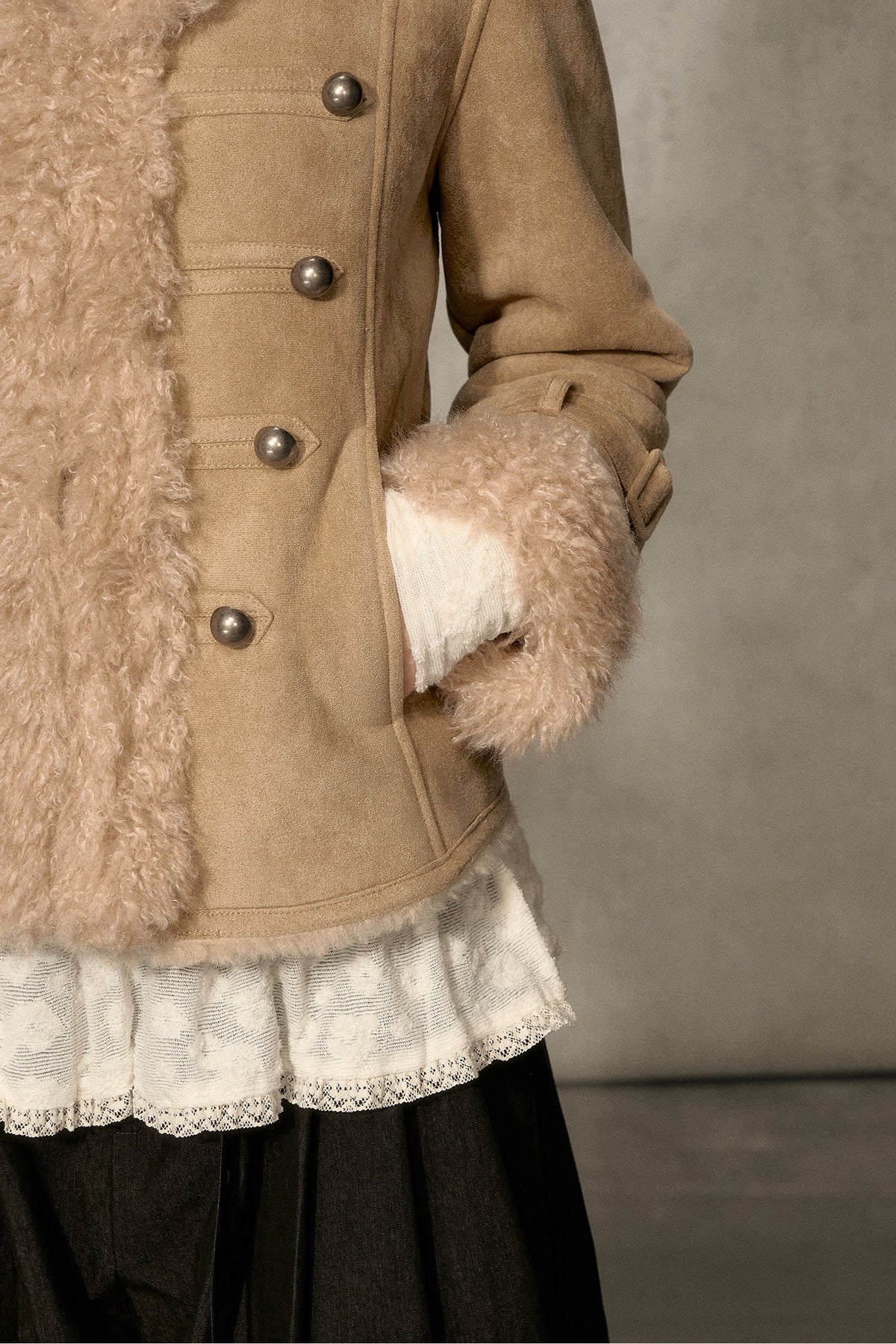 Fur Collar Jacket