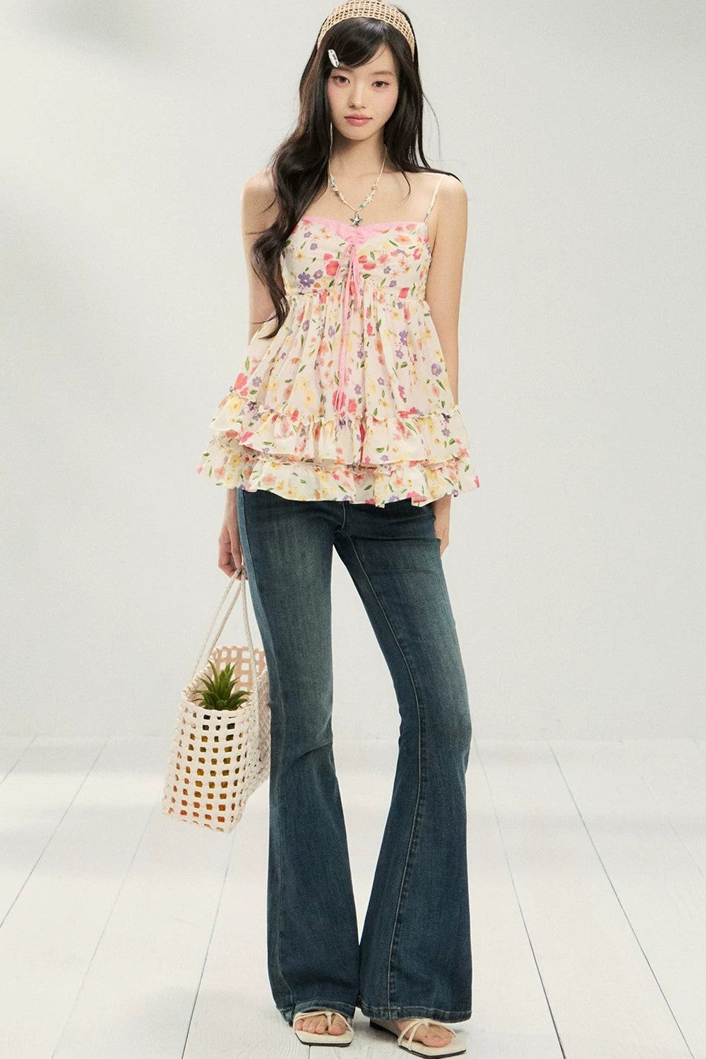 Floral Sleeveless Cami Dress