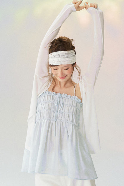 Cool Buttonless Long Sleeve Cardigan
