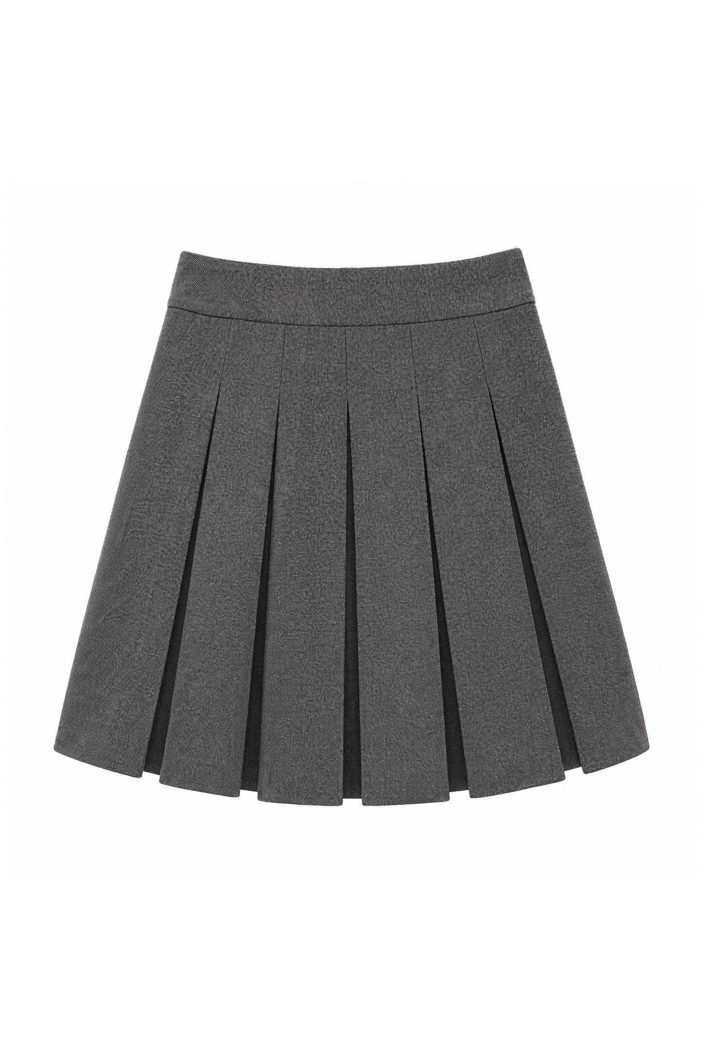 Knitted Vest Shirt and Skirt 3-Piece Set-Up