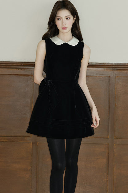 Lace Doll Collar Dress