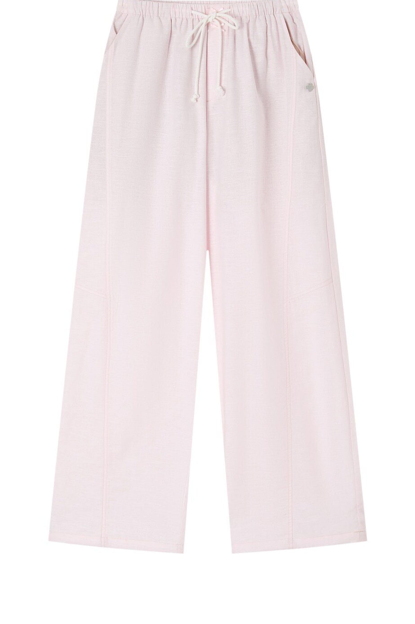 Macaron Color Wide Leg Pants