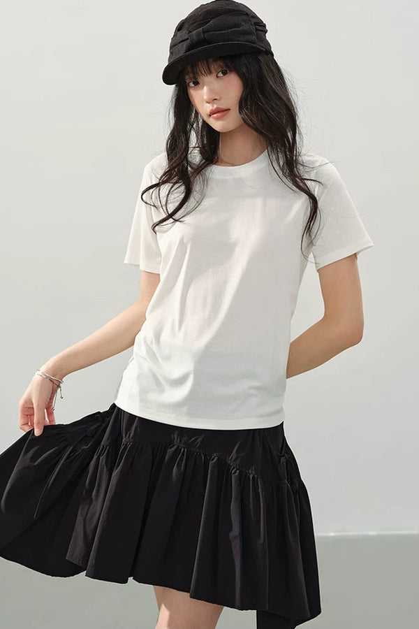 Mucha Summer White Top