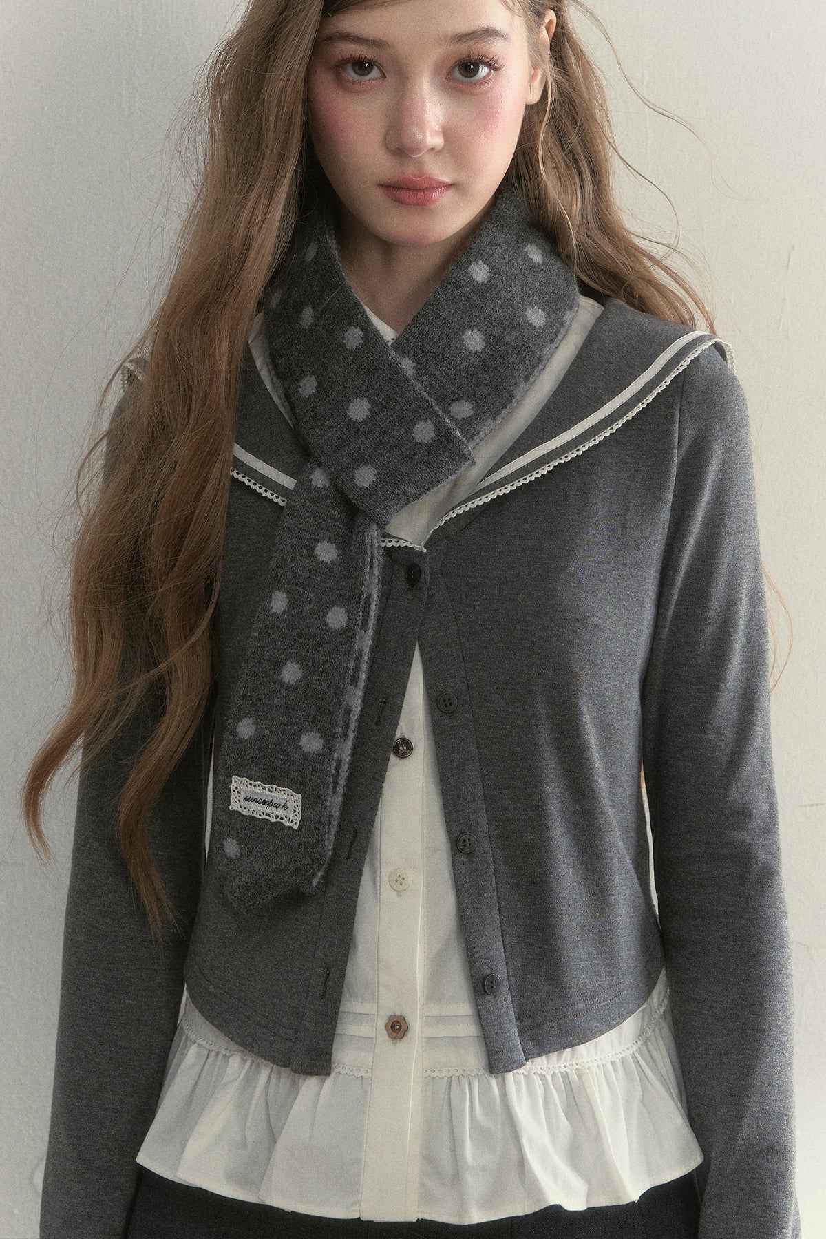 Knitted Ribbon Scarf