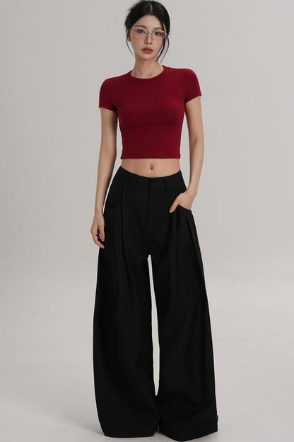 Elegant Floor-Length Pants