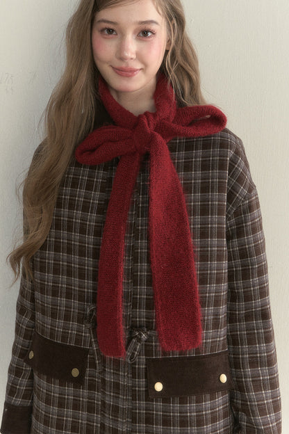 Knitted Ribbon Scarf