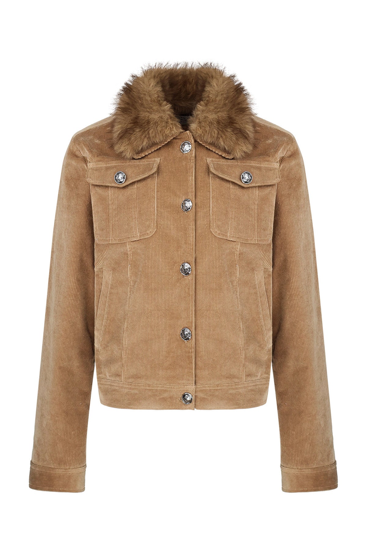 Brown Corduroy Jacket and Pants Set-Up