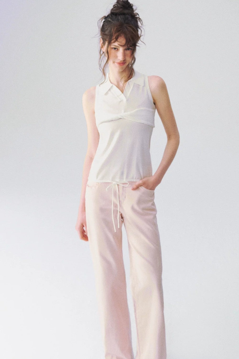 Twisted Knot Polo Vest