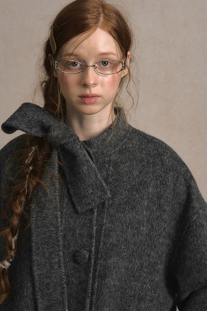 Long Double-Sided Wool Coat