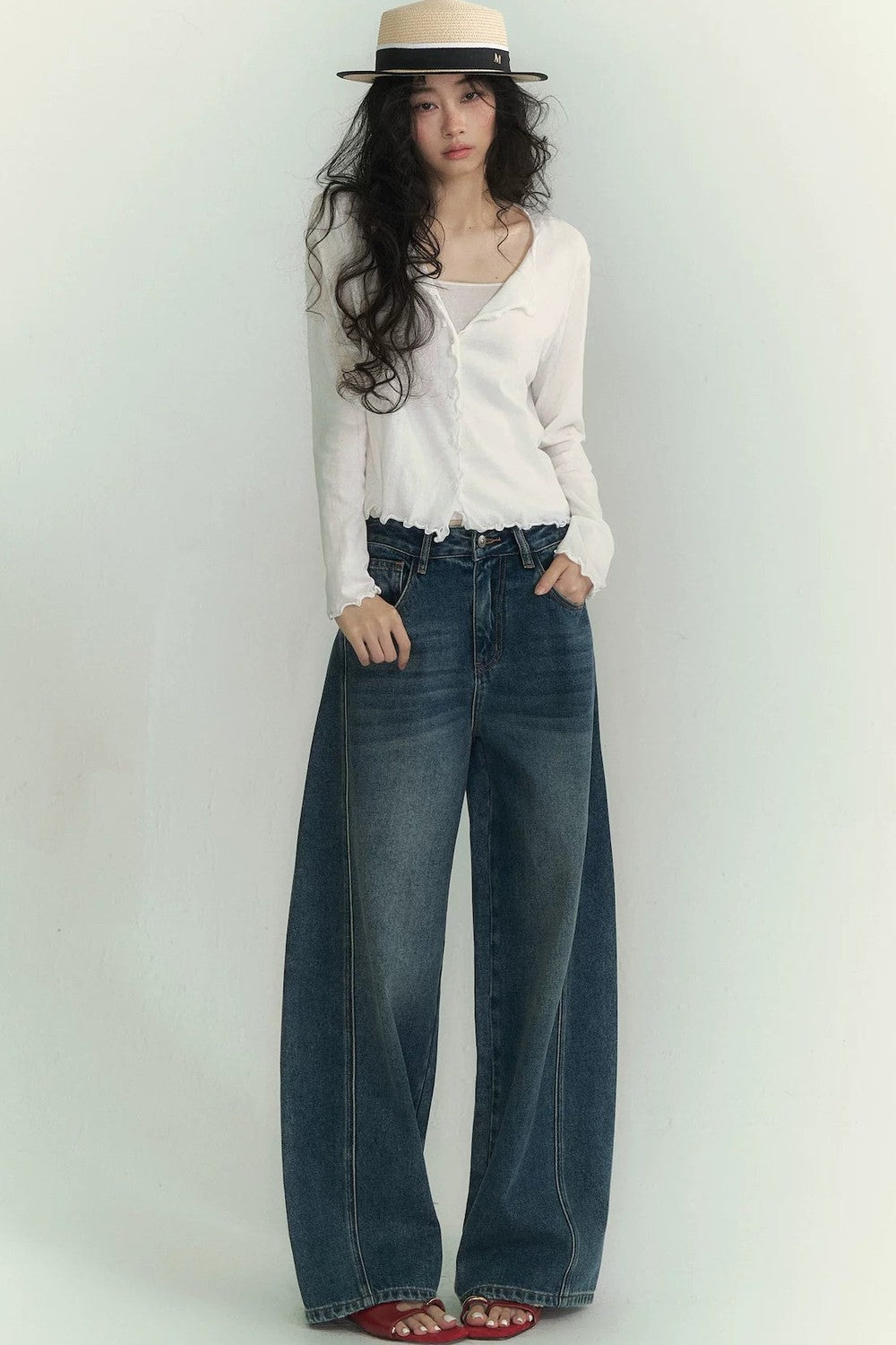 Mercerized Ultra-Thin Cardigan